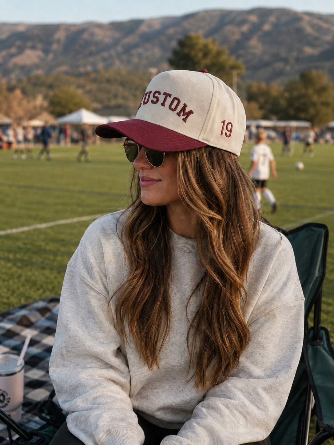 Custom Game Day 3D Puff Hat