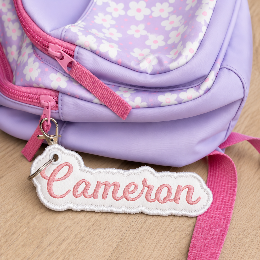 Name Tag Key Chain