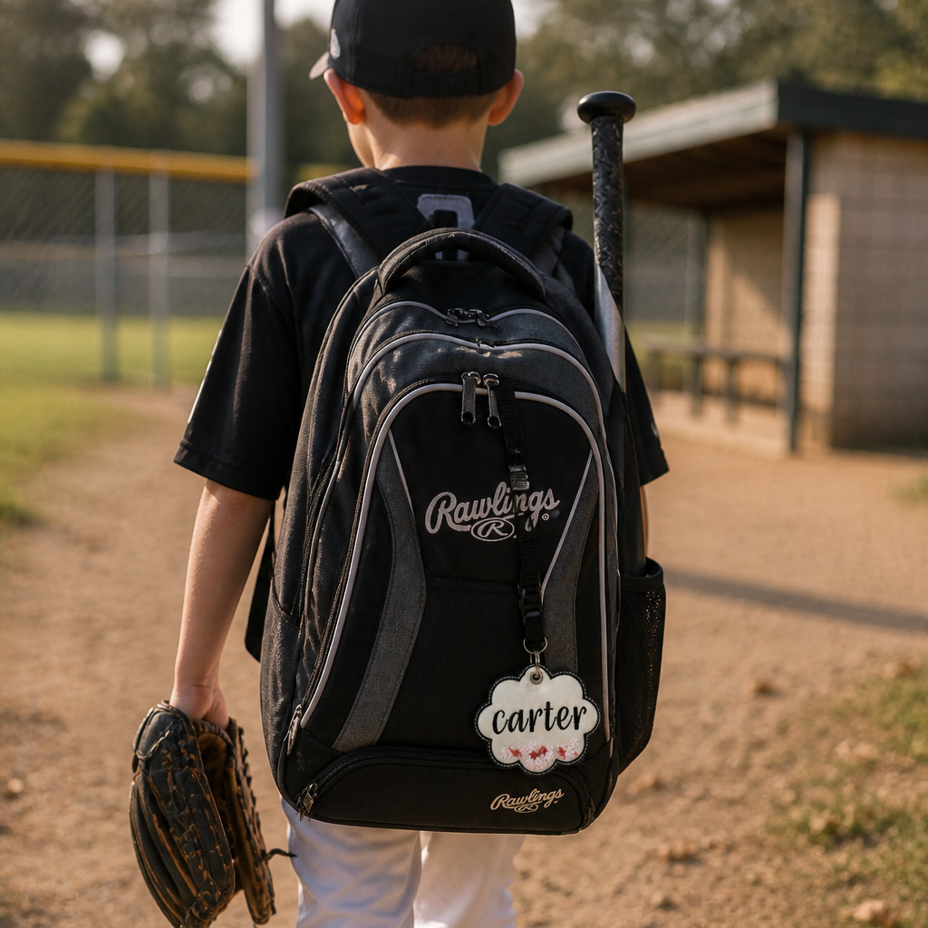 Sports Shaker Bag Tag